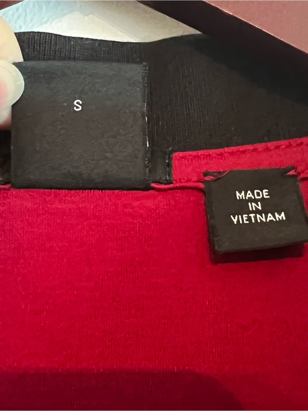 BOSS • Hugo Boss • Mens Small • Red • Mercerised Polo Shirt • Striped Trim Logo - Picture 7 of 7